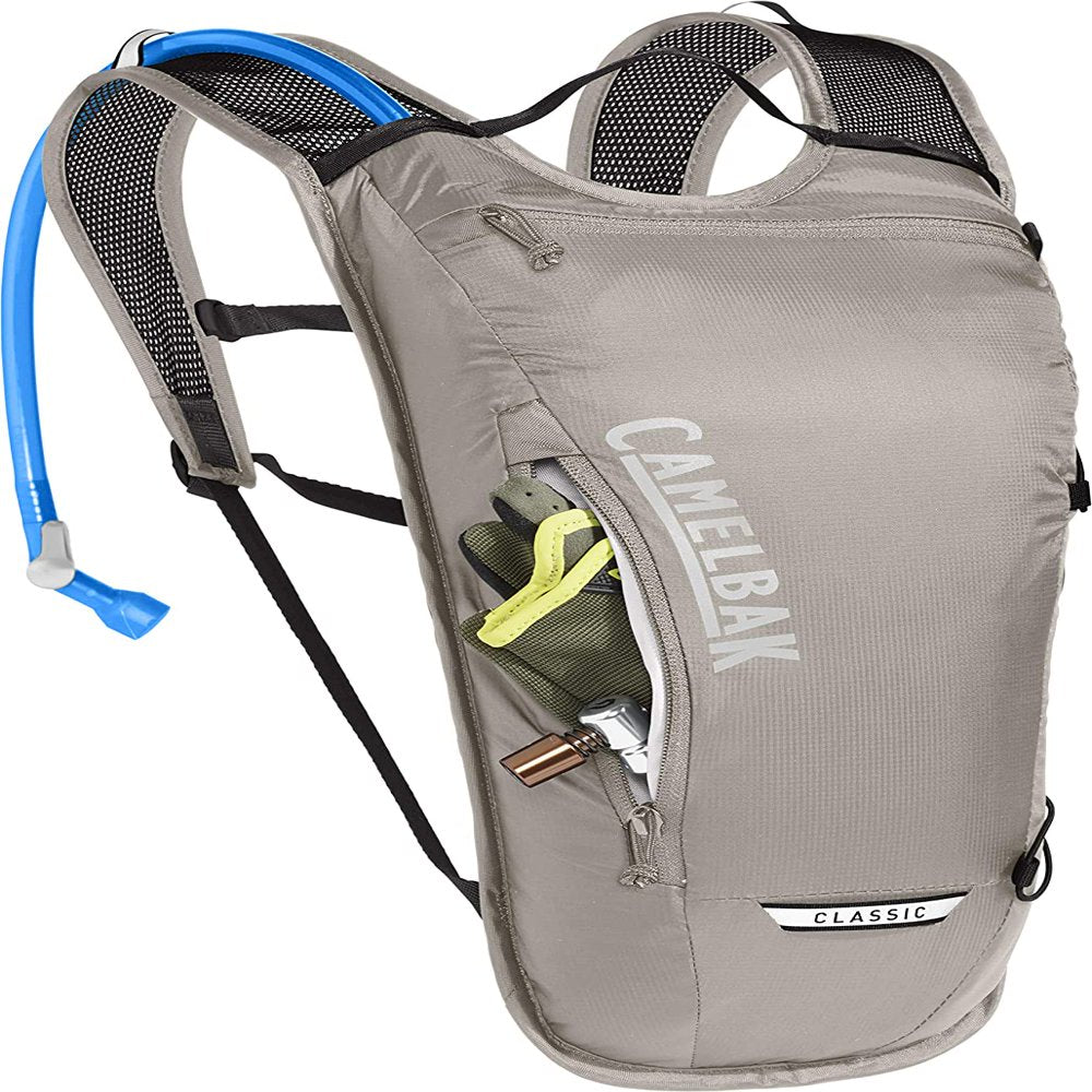 Camelbak Classic Light Bike Hydration Pack 70Oz, Aluminum/Black