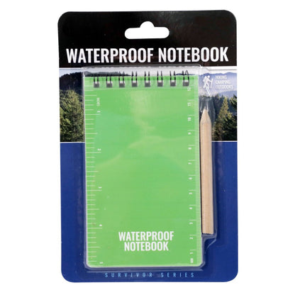 Waterproof Notebook with Pencil Smudgeproof Mini Pocket Journal