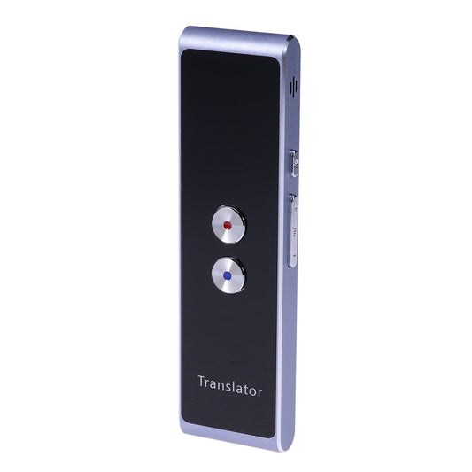 Portable Smart Voice Translator Two-Way Real Time Multi-Language Translation Photo Translator for Learning Travelling Business (Black)