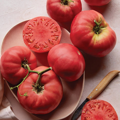 Organic Brandywine Pink Tomato Vegetable Seed, 1-Pack