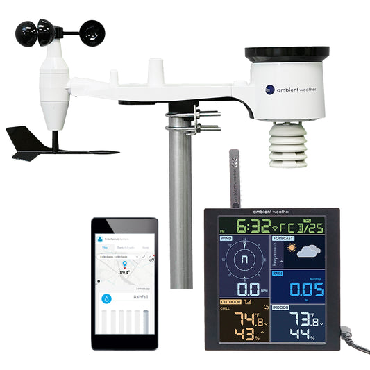 WS-1965 Wifi Weather Station W/Remote Monitoring and  Network Access