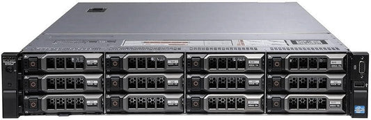 PCSP PowerEdge R720xd Server, 2X Intel Xeon E5-2670 2.6GHz (16 Cores), H710 RAID, 4X 1GbE NIC, 24TB Total Hard Drive Storage (Renewed) (768GB DDR3)