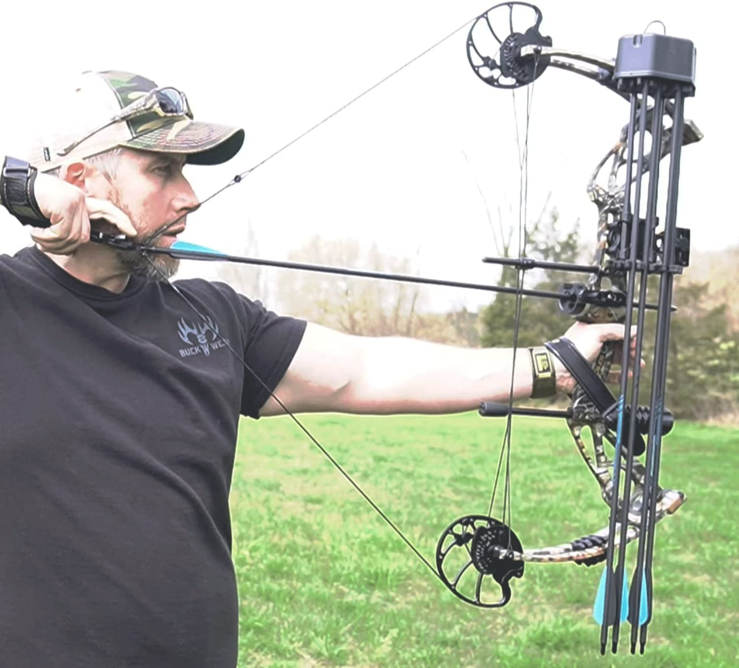 Archery Dragon X8 RTH Compound Bow Package for Adults and Teens,18”-31” Draw Length,0-70 Lbs Draw Weight,Up to IBO 310 Fps,No Bow Press Needed,Limbs Made in Usa,Limited Life-Time Warranty