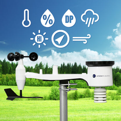 WS-1965 Wifi Weather Station W/Remote Monitoring and  Network Access