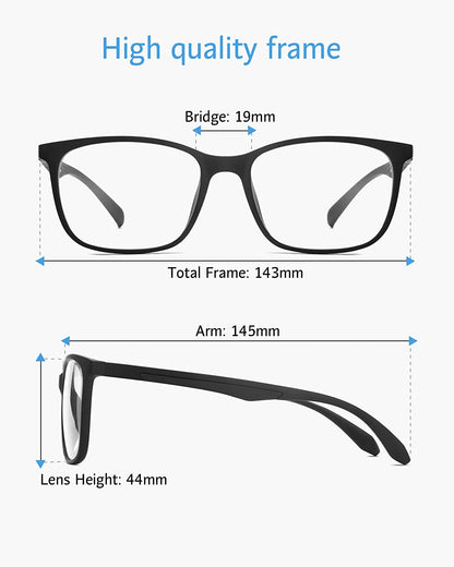 Blue Light Blocking Glasses Lightweight Eyeglasses Frame Filter Blue Ray Computer Game Glasses