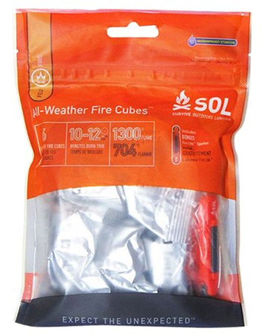 Sol Fire Cubes W/Striker