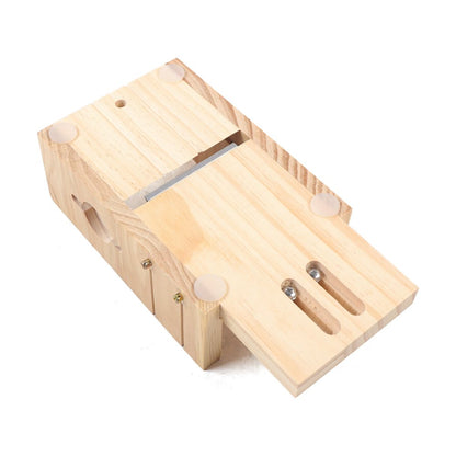 Soap Making Tool Kit Wood Soap Loaf Cutter Mold Adjustable+Straight Knife