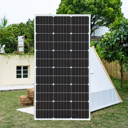 18V 100W 200W 400W Waterproof New Rigid Solar Panel Set Controller for Home Charge 12V Car Battery Monocrystalline 