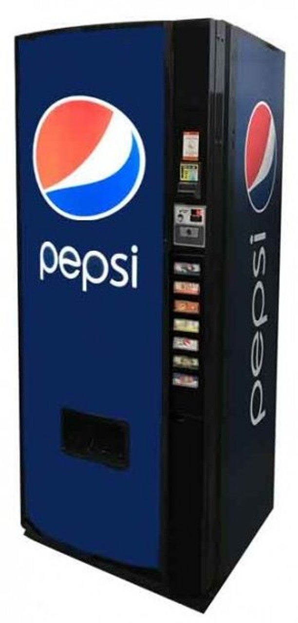 Refurbished Dixie Narco 276E Can/Bottle Soda Machine - Pepsi New Age