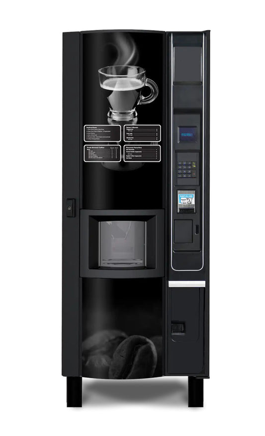 New USI Geneva Freeze Dry Coffee Machine With New Cantaloupe  EPort G11 Credit Card Reader