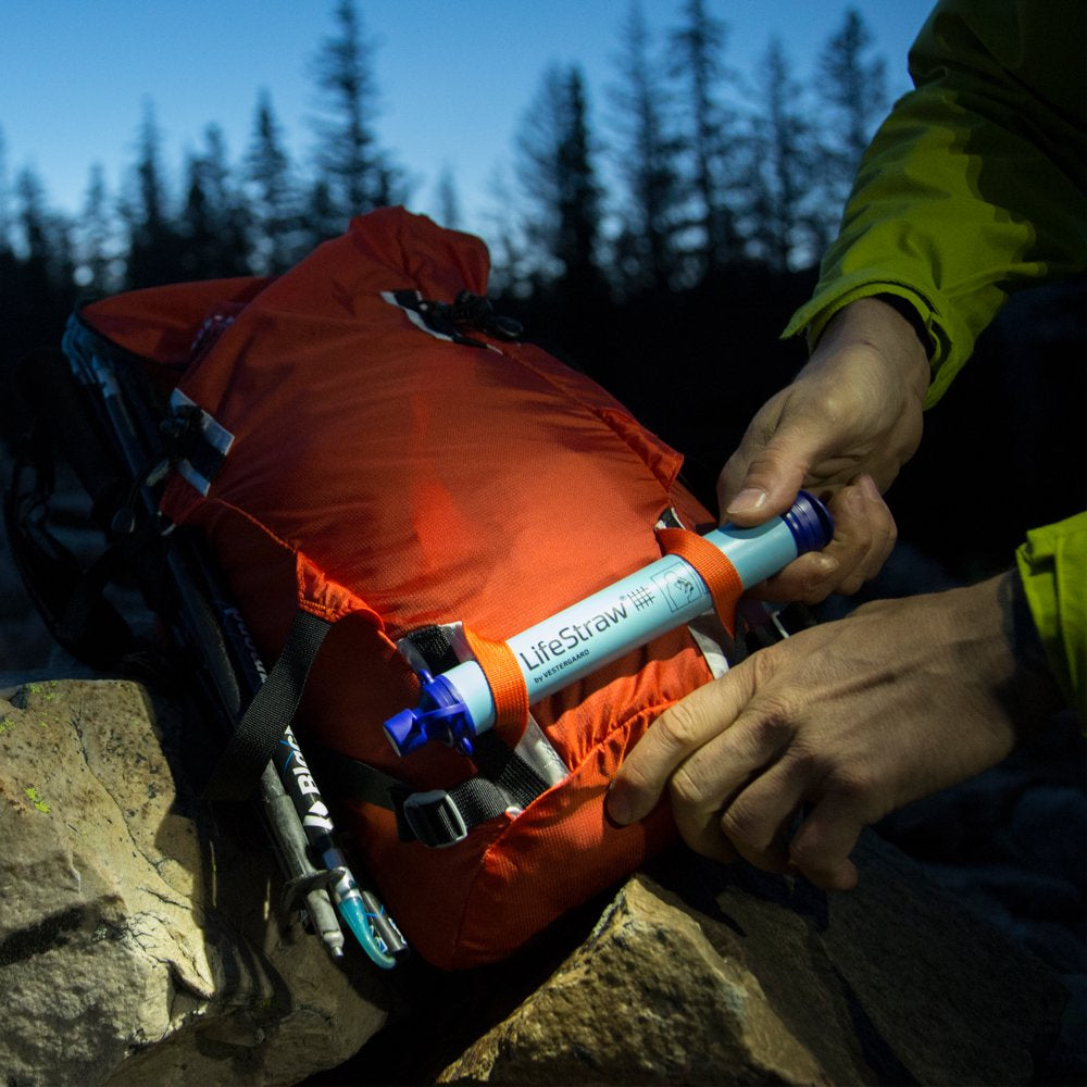 Personal Water Filter for Hiking, Camping, Travel, and Survival