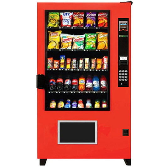 New AMS Outsider Combo Machine With Cantaloupe EPort G11 Credit Card Reader
