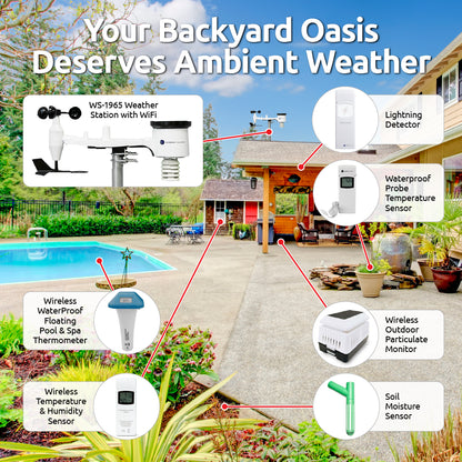 WS-1965 Wifi Weather Station W/Remote Monitoring and  Network Access