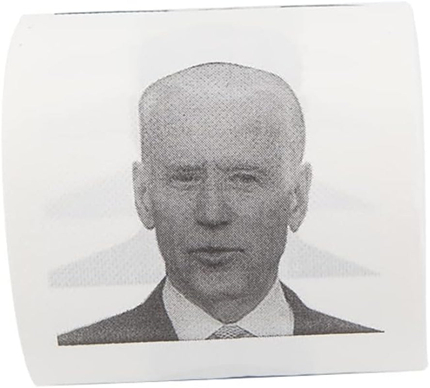Joe Biden Toilet Paper Roll，Funny Political Humor Joke Gift，Gimmick Gifts for Republicans and Democrats