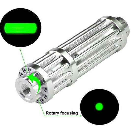 1000Miles 532Nm Green Laser Pointer Pen Visible Beam Light Zoom Focus Lazer New