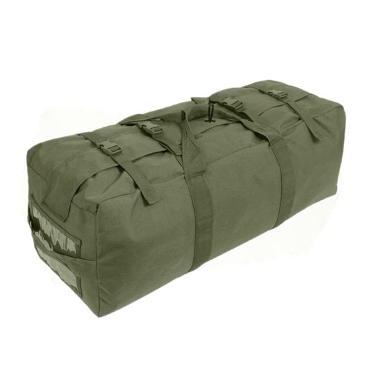 Genuine US Military Issue Deployment Duffel Bag, Gear Gym Transport Bag, Used